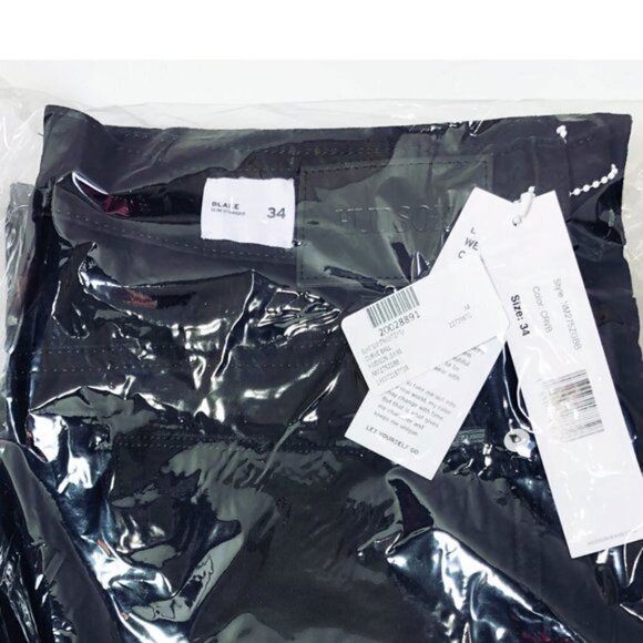 Hudson Jeans Mens Black Denim Blake Slim Fit Straight Leg Jeans Sz 34 New - Picture 7 of 11